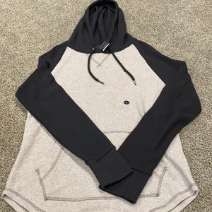 Hollister size small flannel hoodie